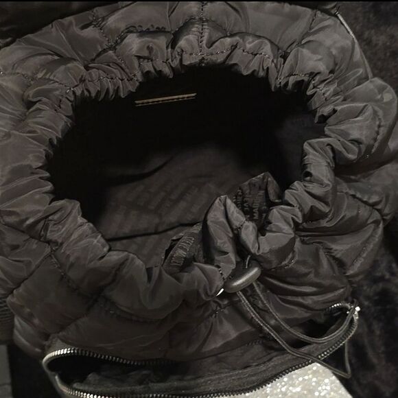 Steve Madden BErina Quilted Backpack- Black - Picture 10 of 10